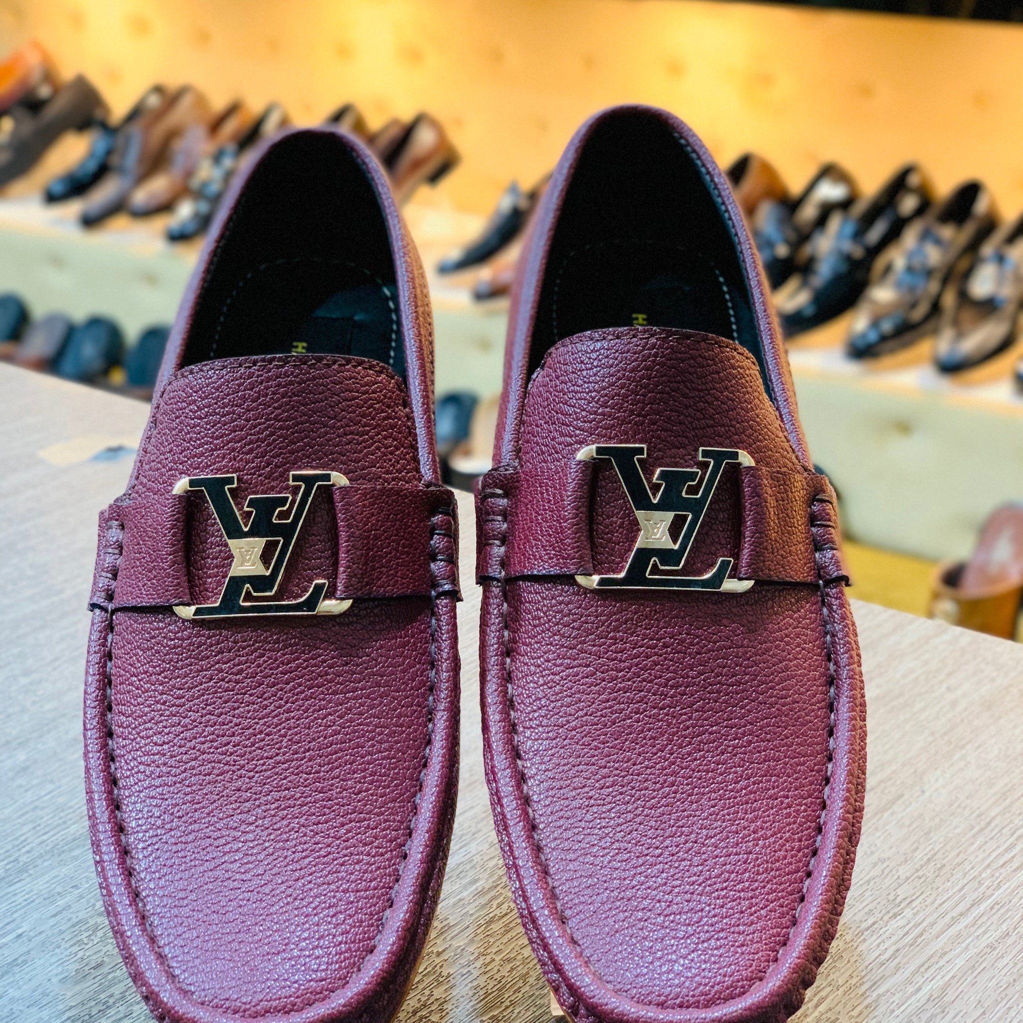 DL - MILD MAHROONISH LOAFFERS