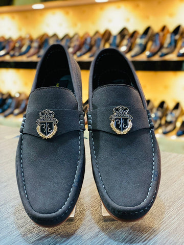 DL - SUEDE BROWN BILI  LOAFERS