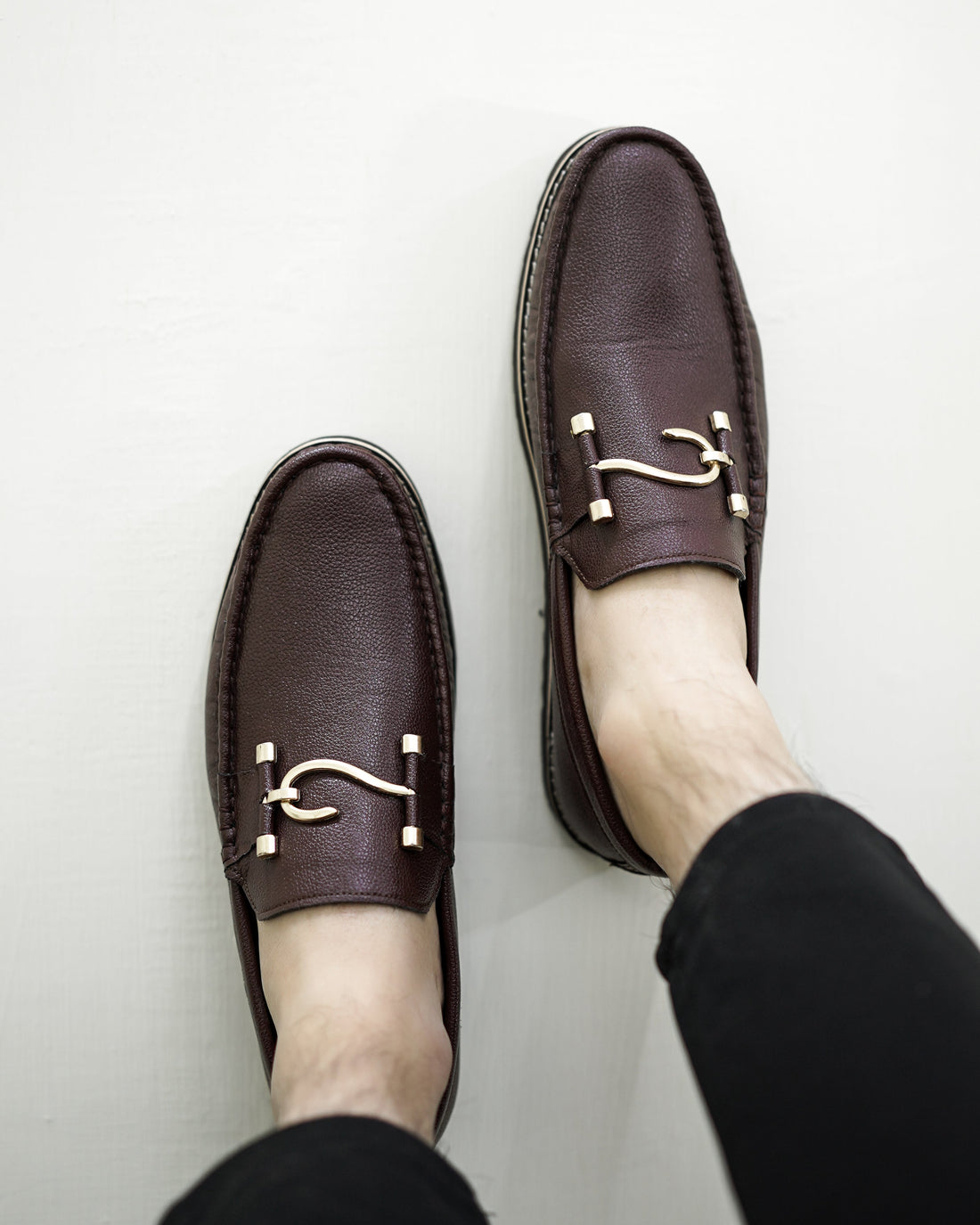 BROWN S CHUNKY LOAFERS