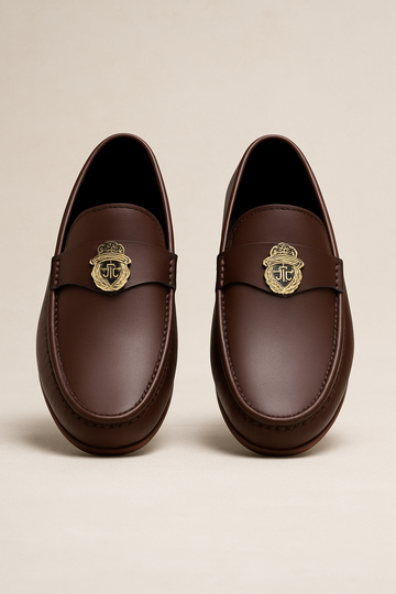 BILI BROWN LOAFERS